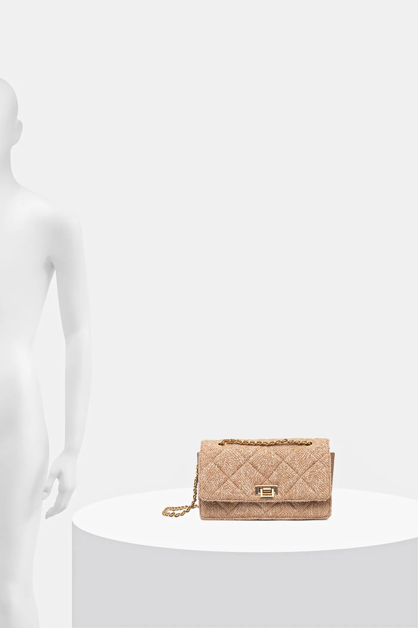 Τσάντα Answear.LAB χρώμα: μπεζ φωτογραφία