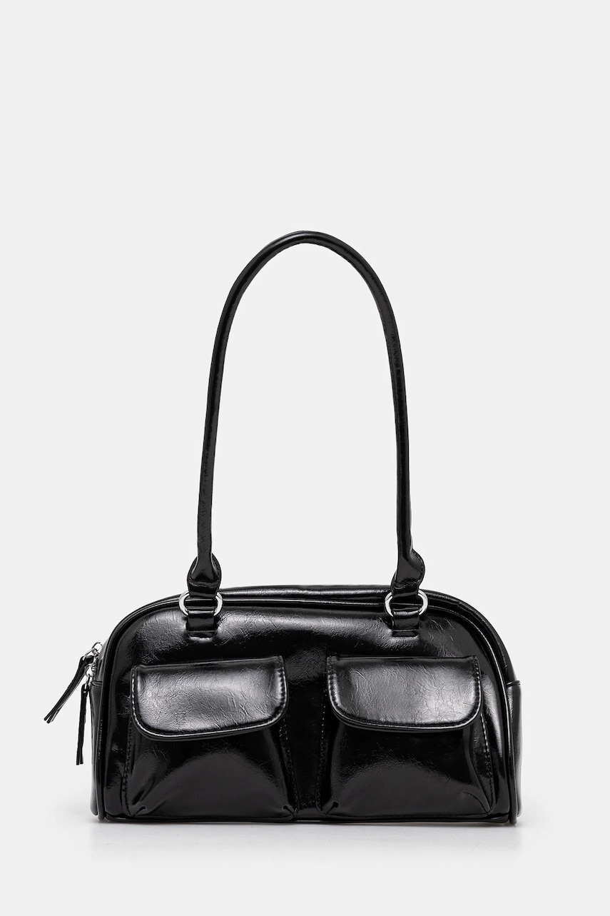 Answear Lab poseta culoarea negru