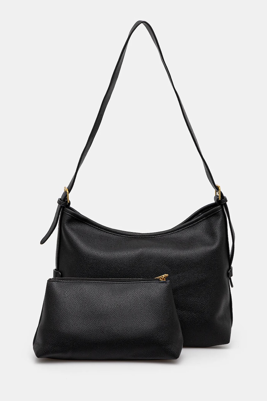 Answear Lab poseta culoarea negru