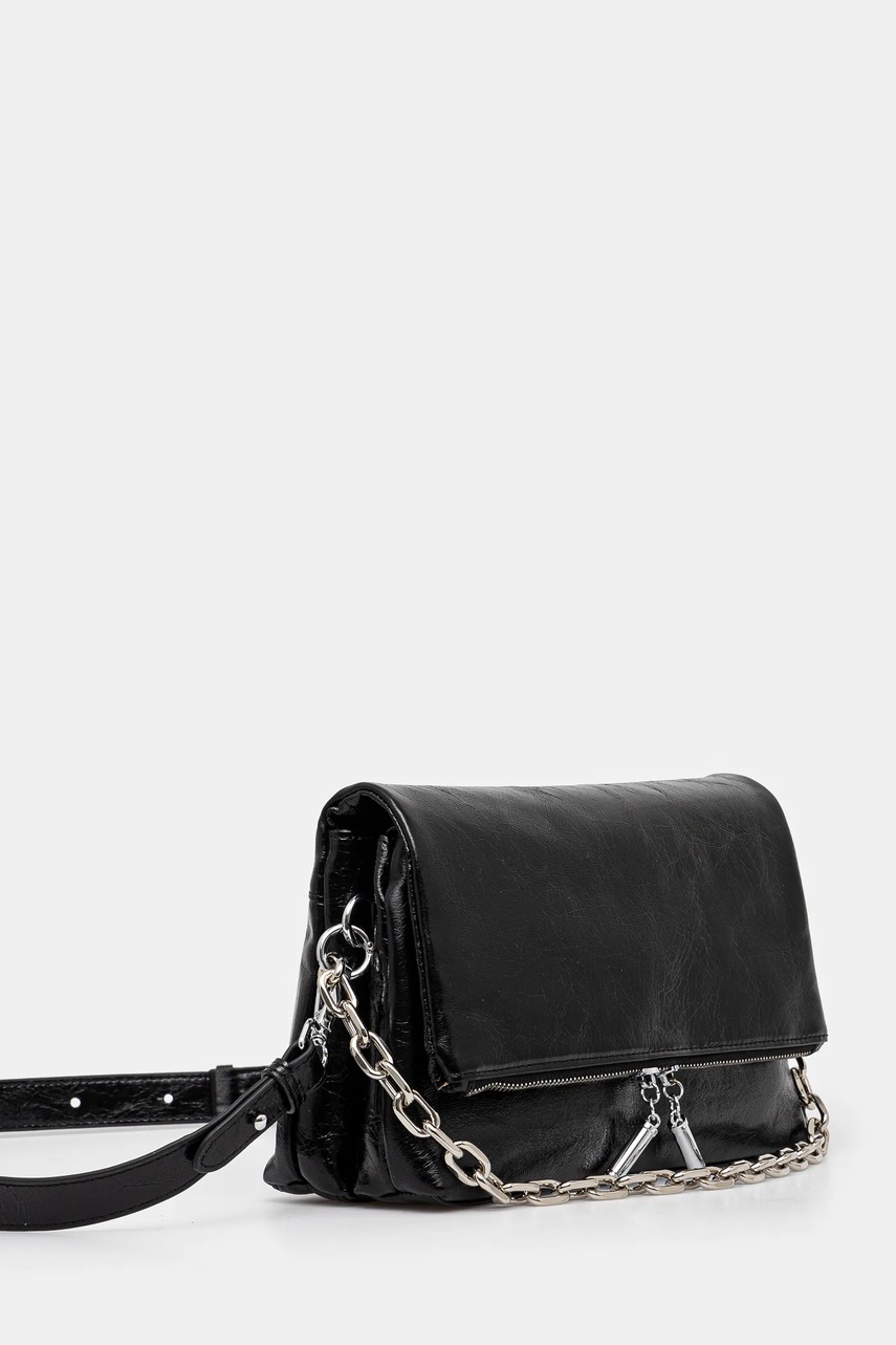 Кожаная сумочка Answear.LAB цвет чёрный