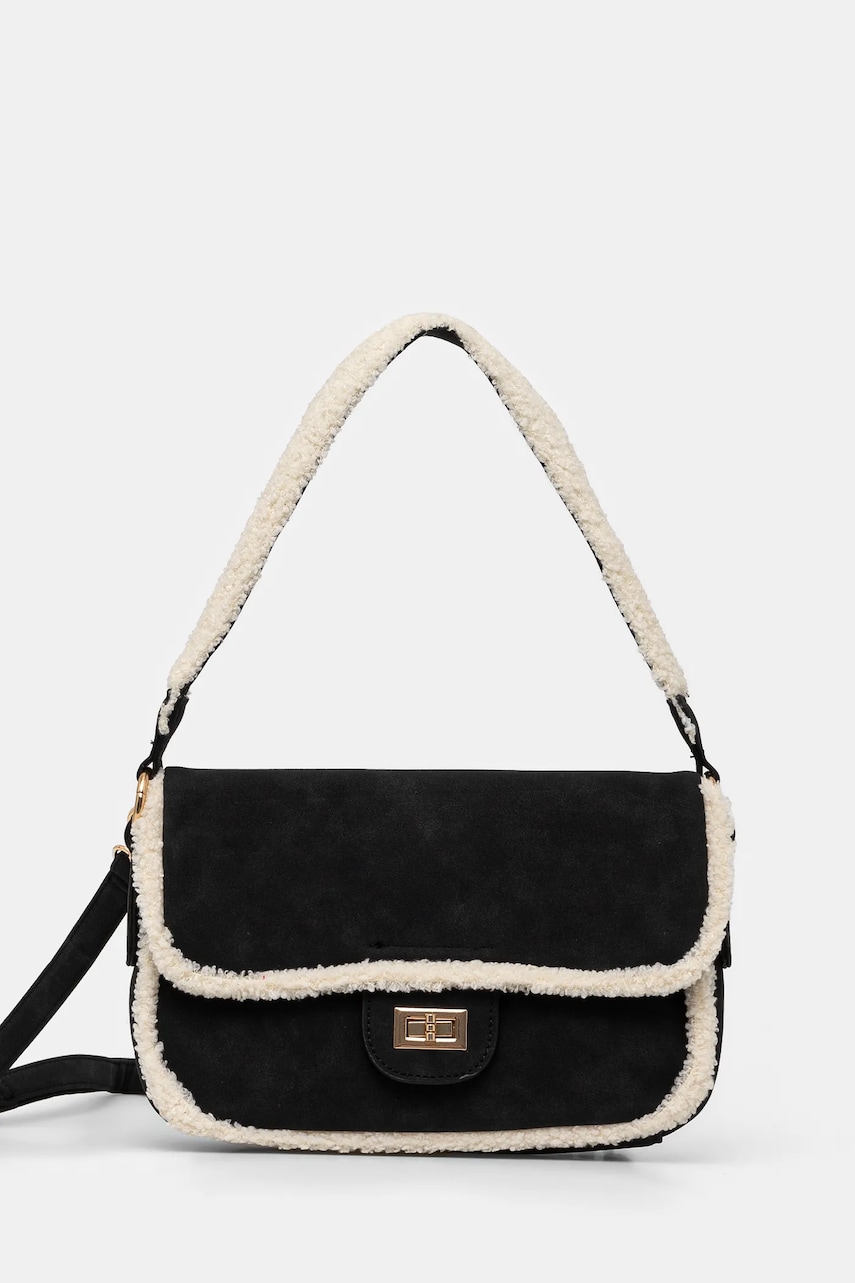 Answear Lab poseta culoarea negru