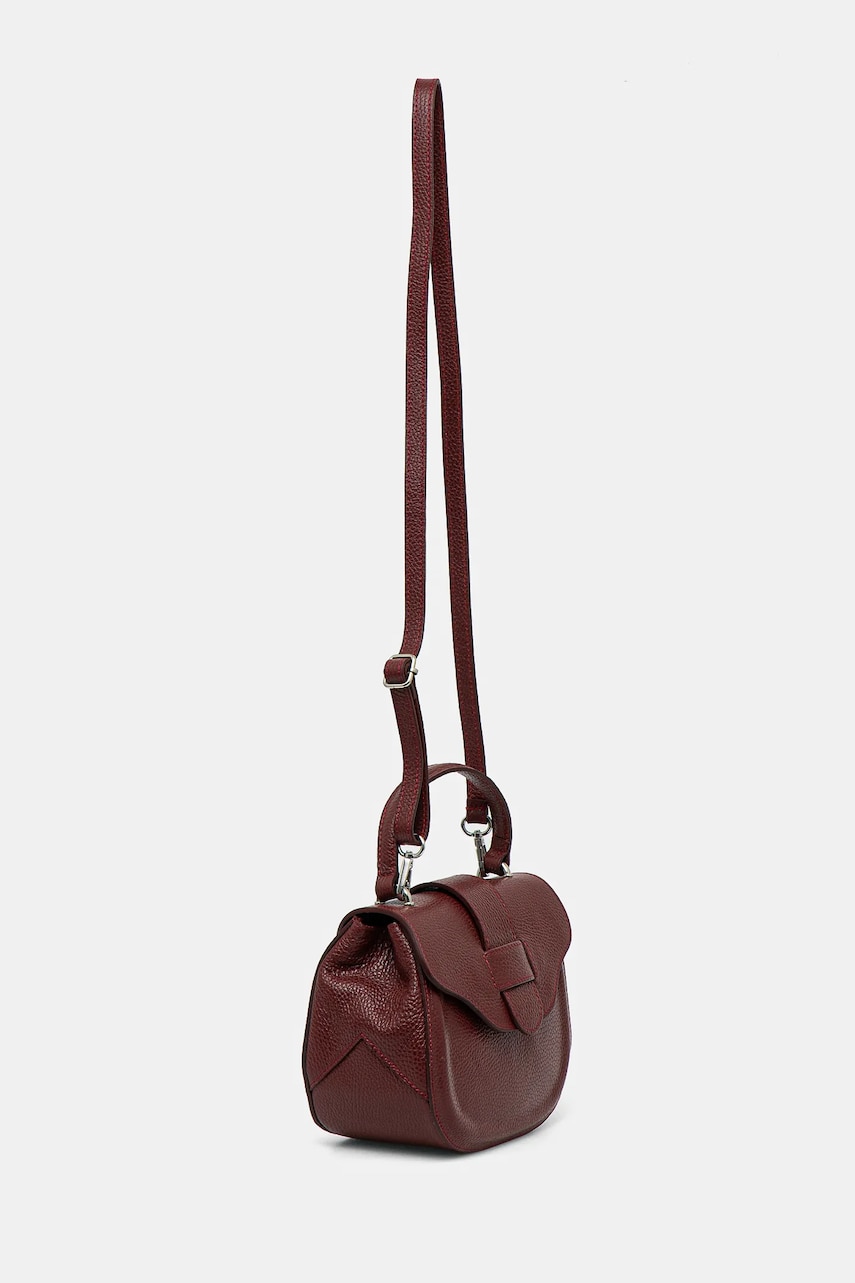 Кожаная сумочка Answear.LAB цвет красный Кожаная сумочка Answear.LAB цвет красный