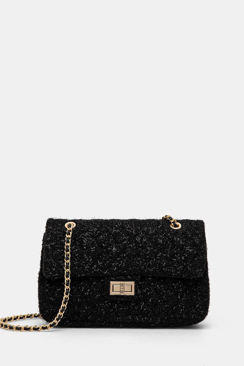 Answear Lab poseta culoarea negru