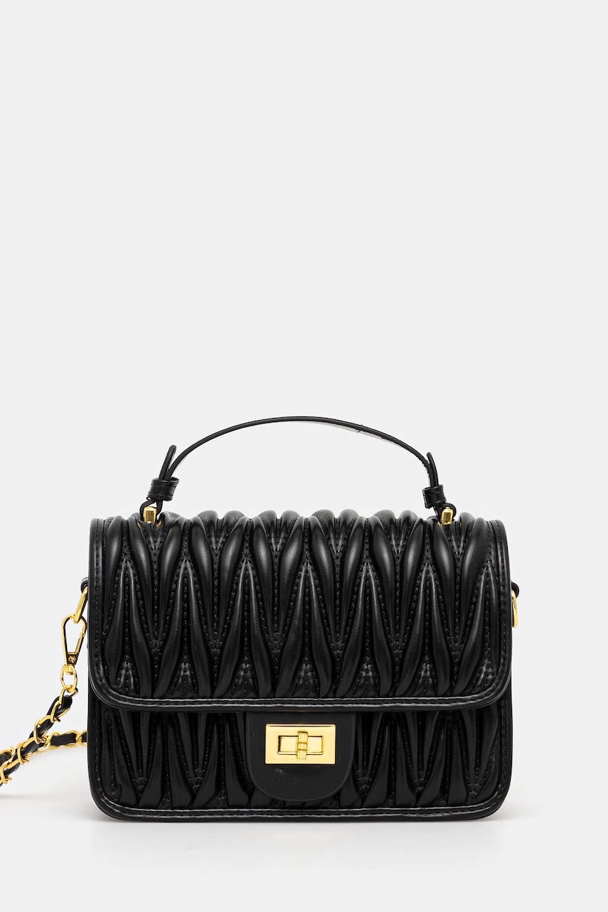 Answear Lab poseta culoarea negru - 0 | YEO