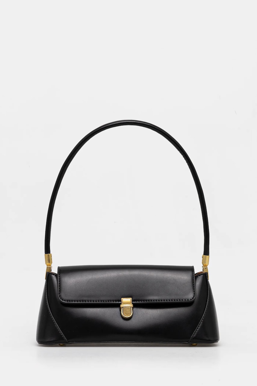 Answear Lab poseta culoarea negru