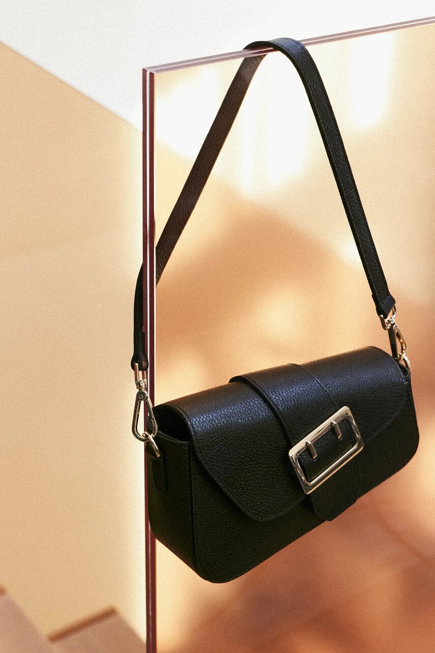 Answear Lab poseta culoarea negru
