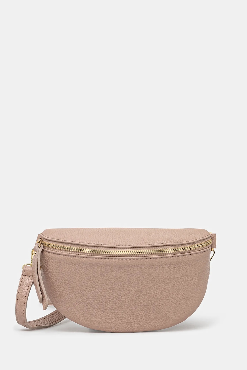 Answear Lab borseta de piele culoarea roz