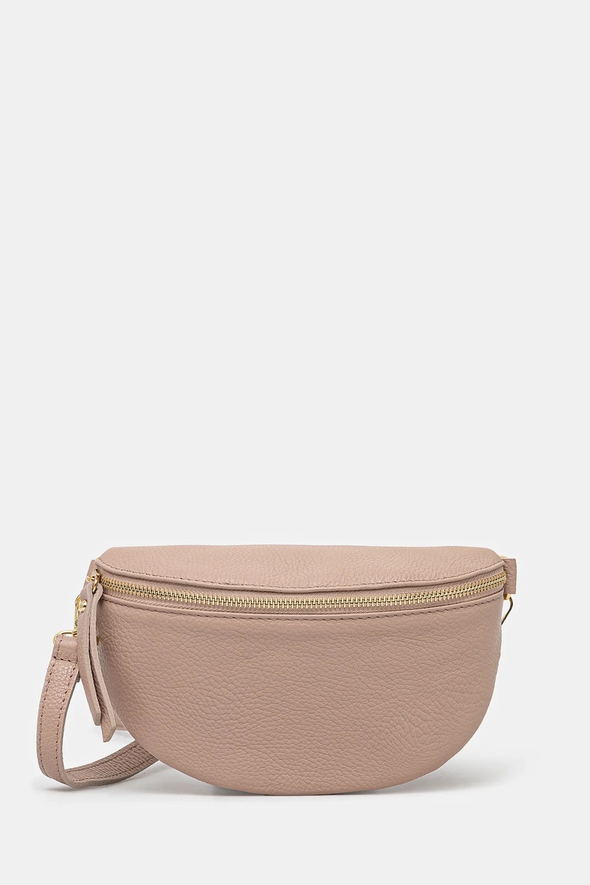 Answear Lab borseta de piele culoarea roz