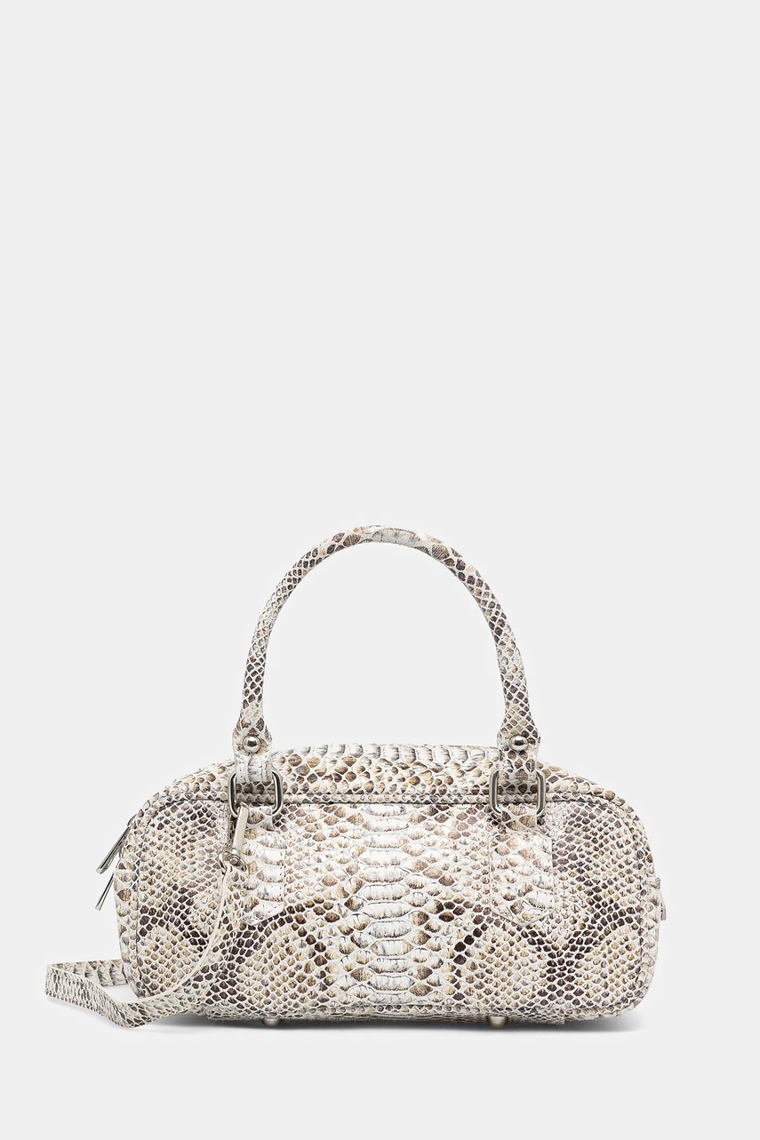 Кожаная сумочка Answear.LAB цвет серый