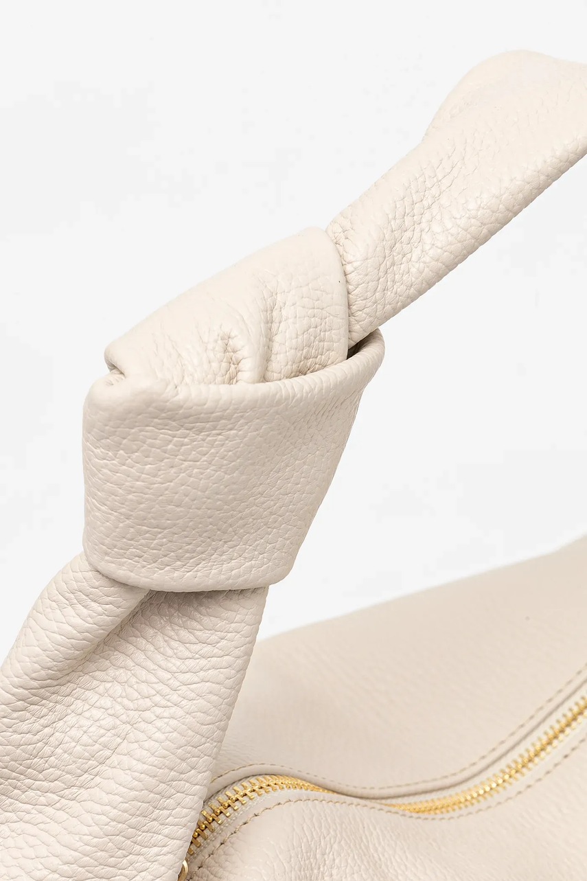 Δερμάτινη τσάντα Answear.LAB χρώμα: μπεζ φωτογραφία