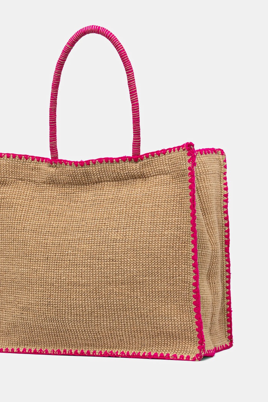 Τσάντα Answear.LAB χρώμα: μπεζ φωτογραφία