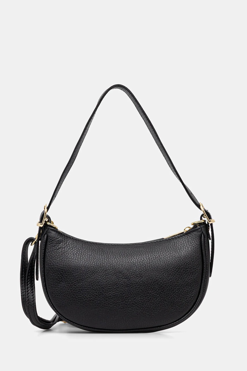 Answear.LAB poseta de piele culoarea negru