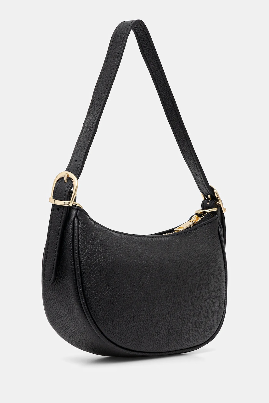 Кожаная сумочка Answear.LAB цвет чёрный Кожаная сумочка Answear.LAB цвет чёрный