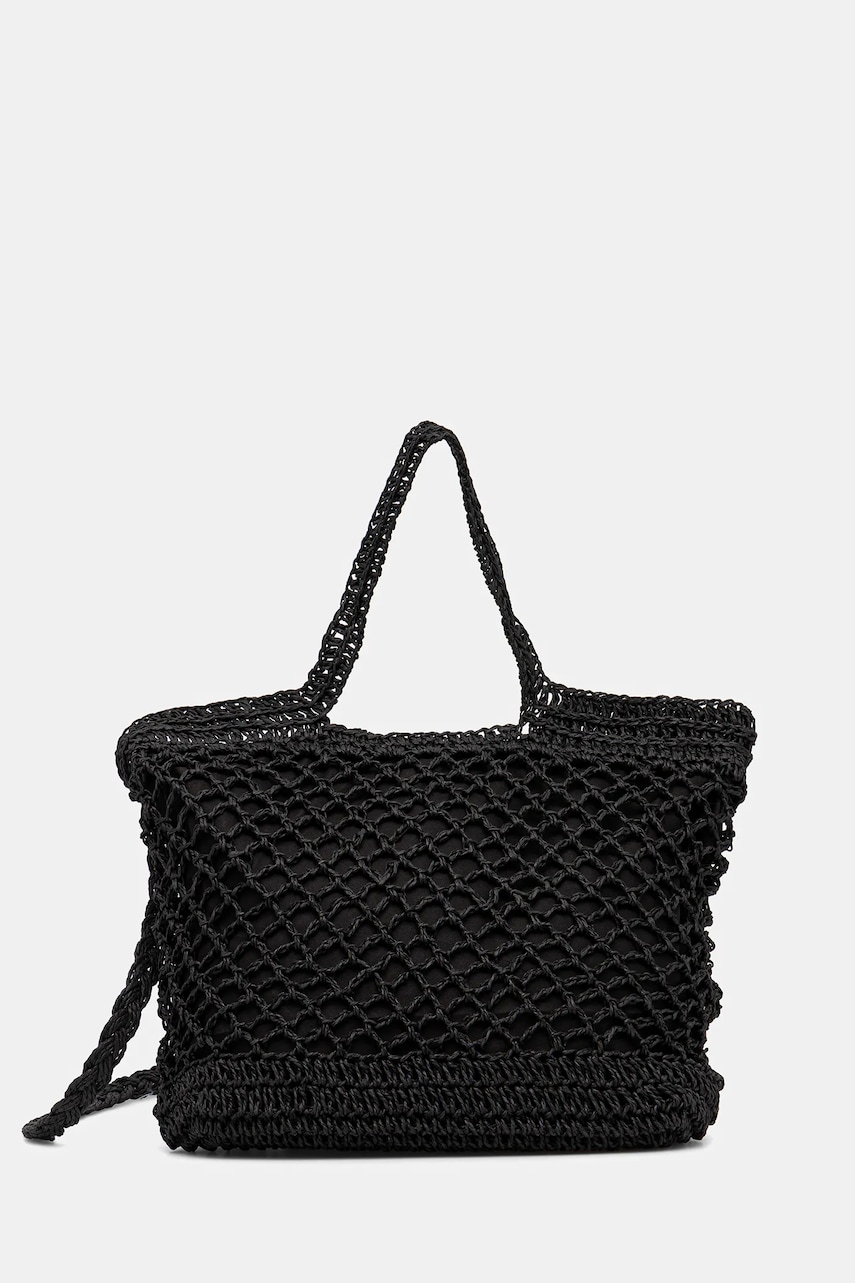 Answear Lab poseta culoarea negru