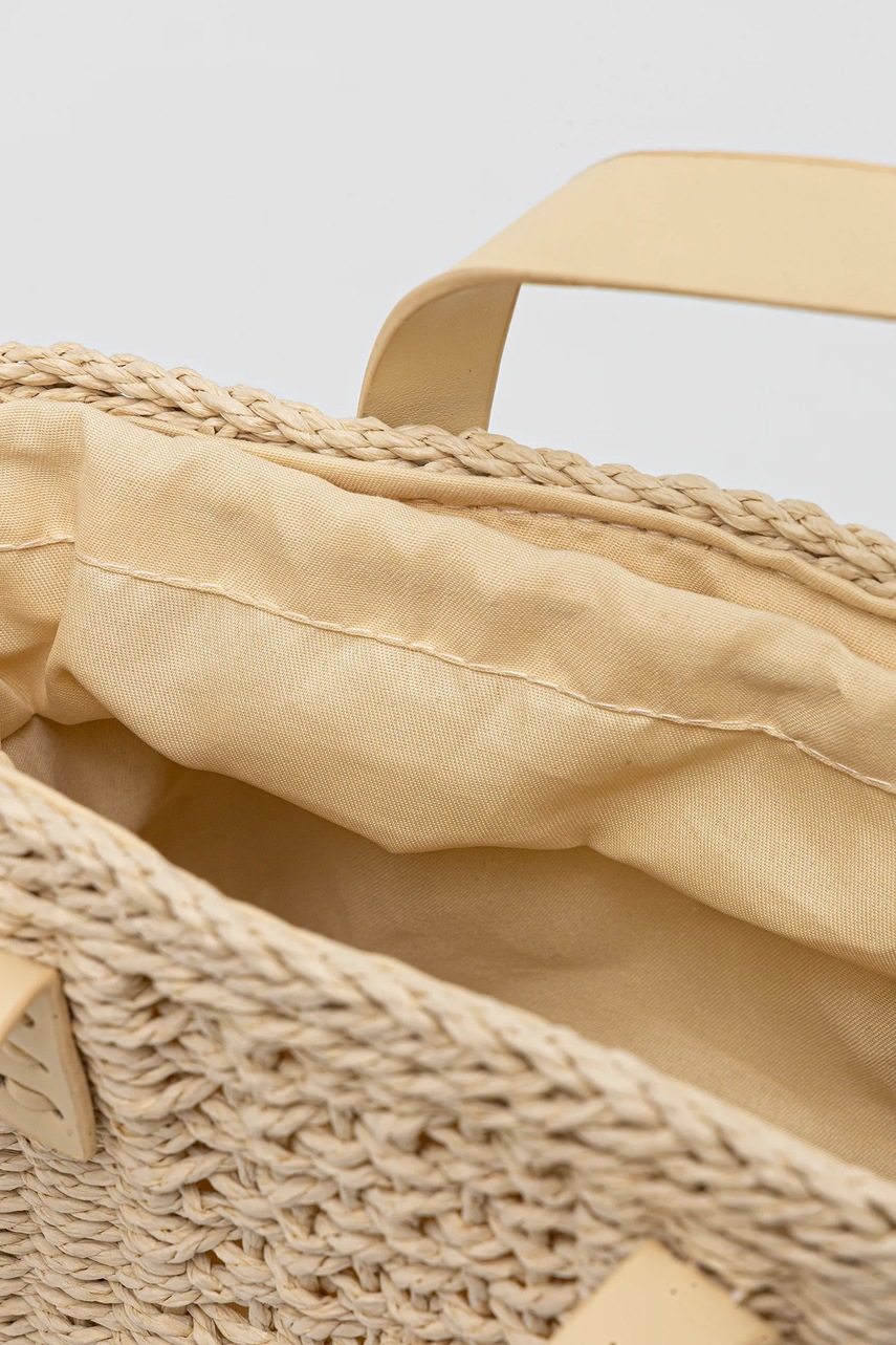 Τσάντα Answear.LAB χρώμα: μπεζ φωτογραφία