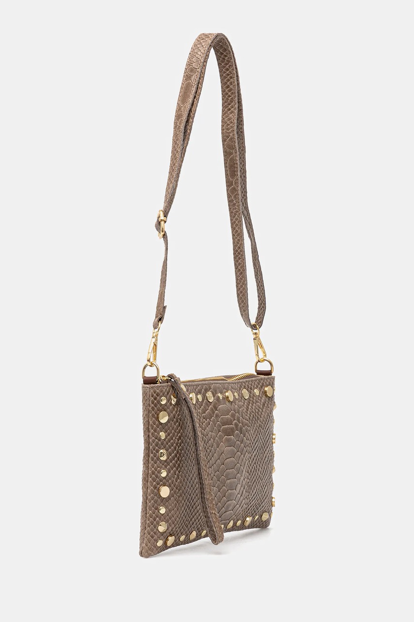 Кожаная сумочка Answear.LAB цвет коричневый