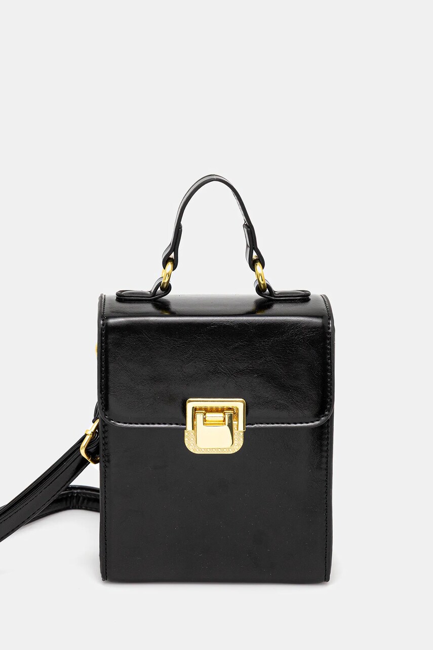 Answear Lab poseta culoarea negru