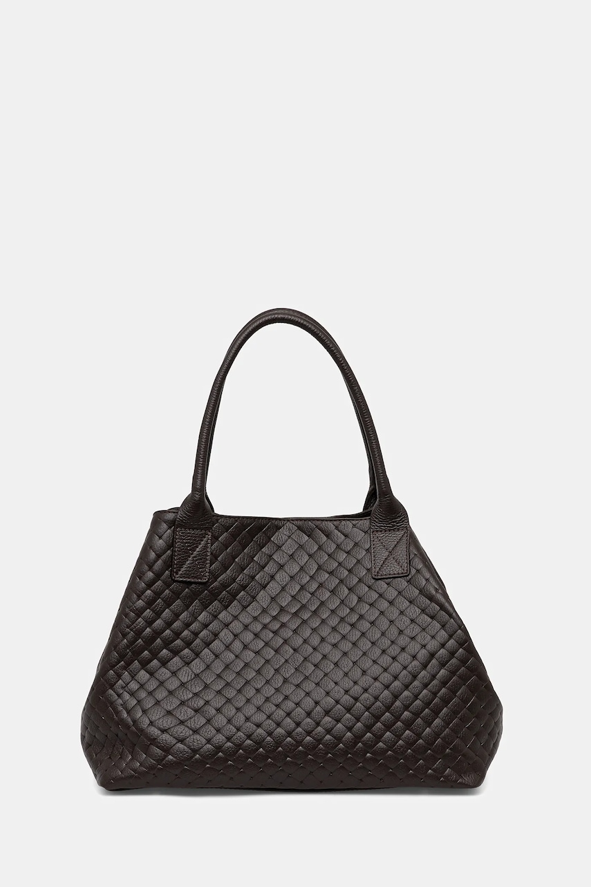 Answear.LAB poseta de piele culoarea maro