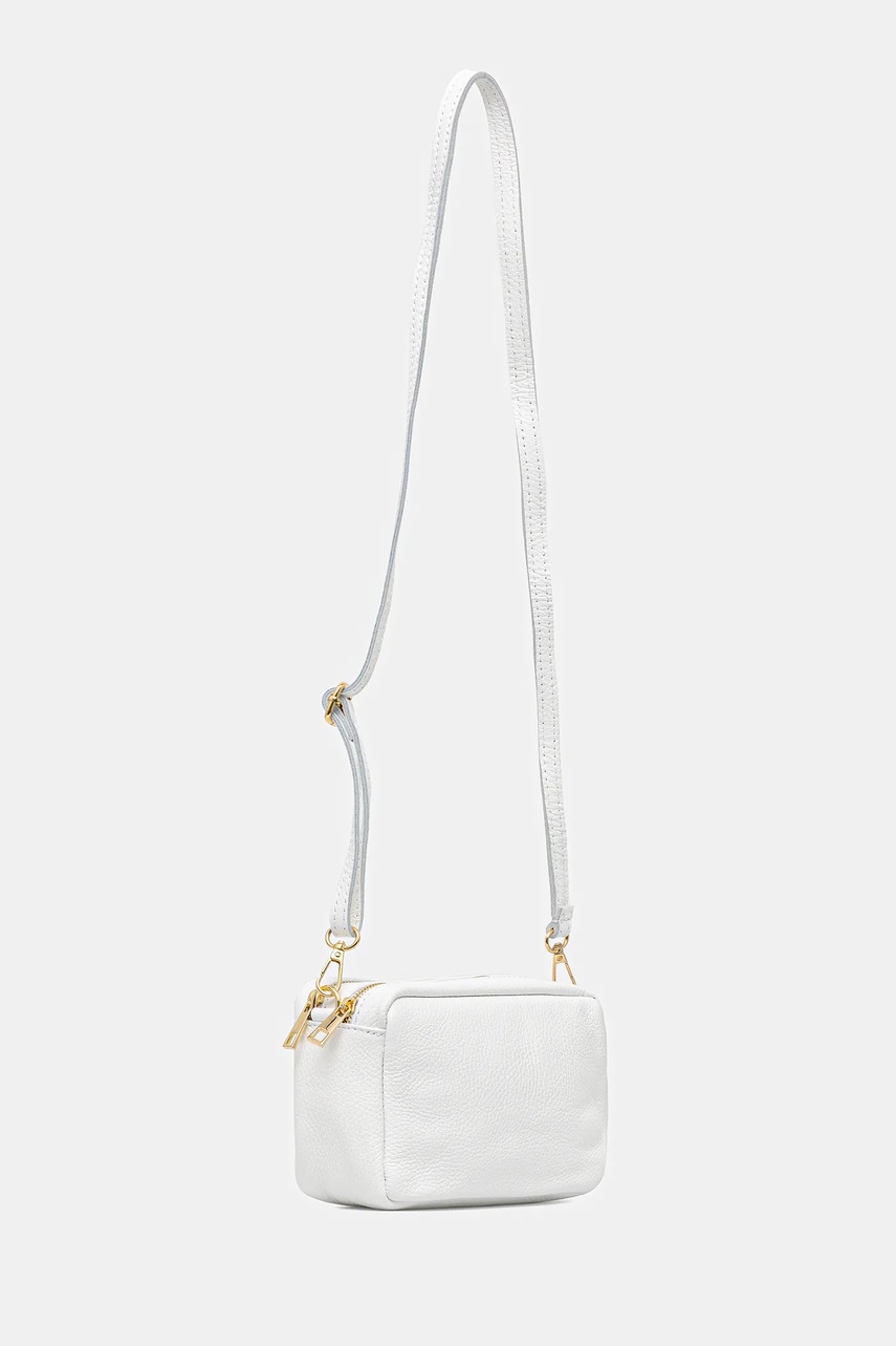 Кожаная сумочка Answear.LAB цвет белый