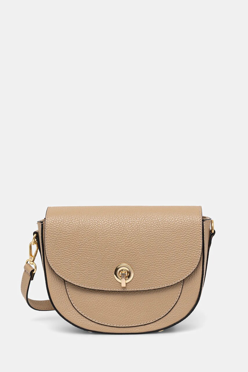 Answear Lab poseta de piele culoarea maro