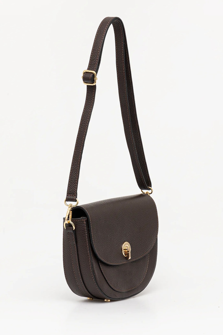 Кожаная сумочка Answear.LAB цвет коричневый