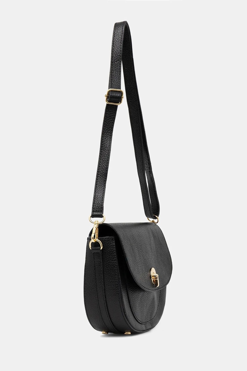 Кожаная сумочка Answear.LAB цвет чёрный