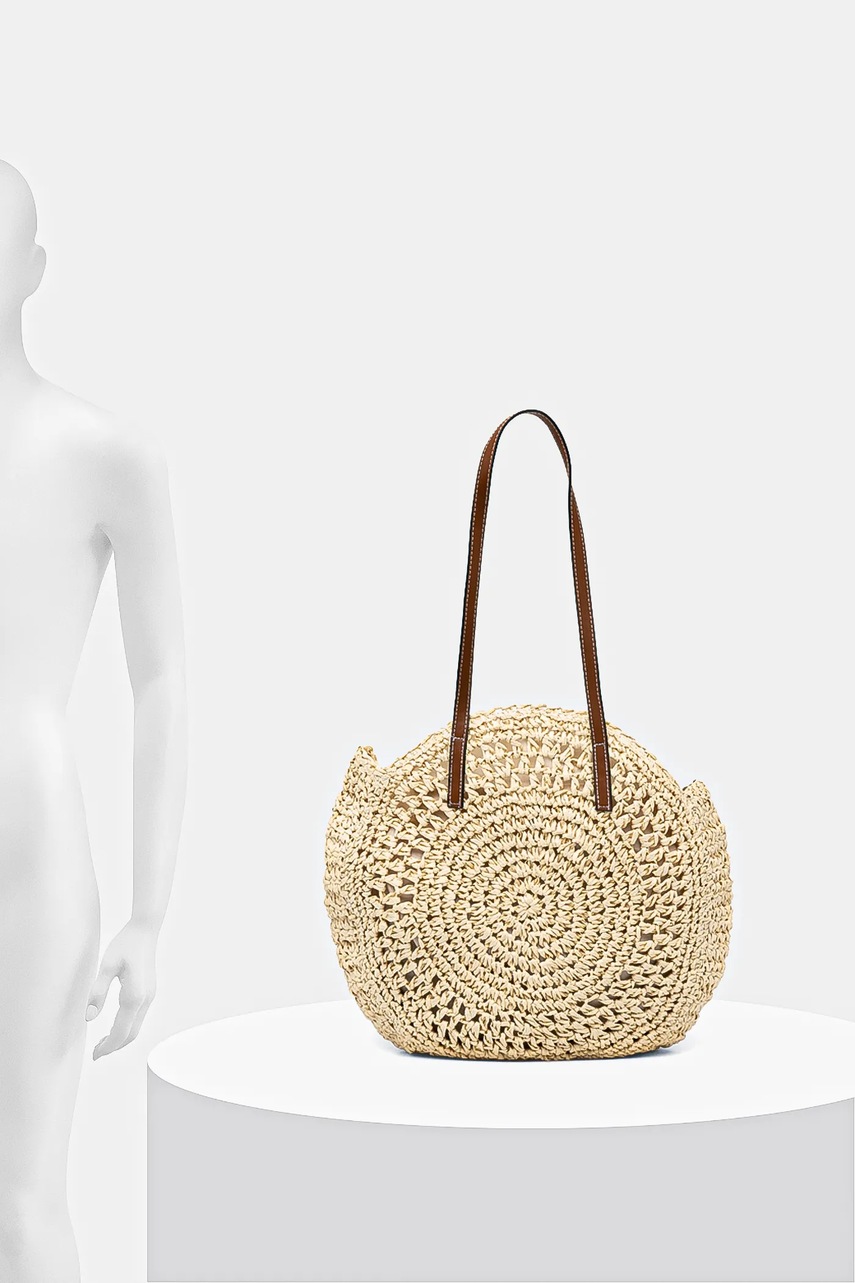 Τσάντα Answear.LAB χρώμα: μπεζ φωτογραφία