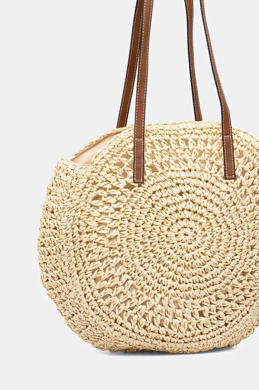 Τσάντα Answear.LAB χρώμα: μπεζ φωτογραφία