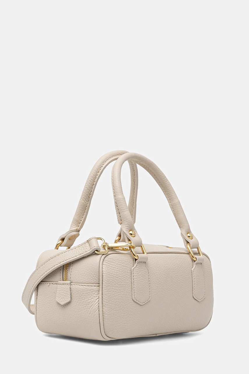 Кожаная сумочка Answear.LAB цвет бежевый