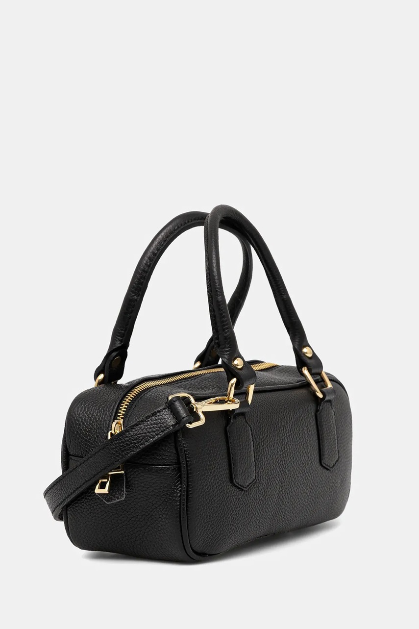 Кожаная сумочка Answear.LAB цвет чёрный