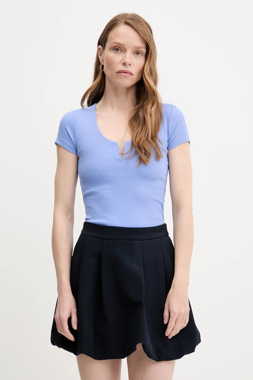 Answear Lab tricou culoarea negru