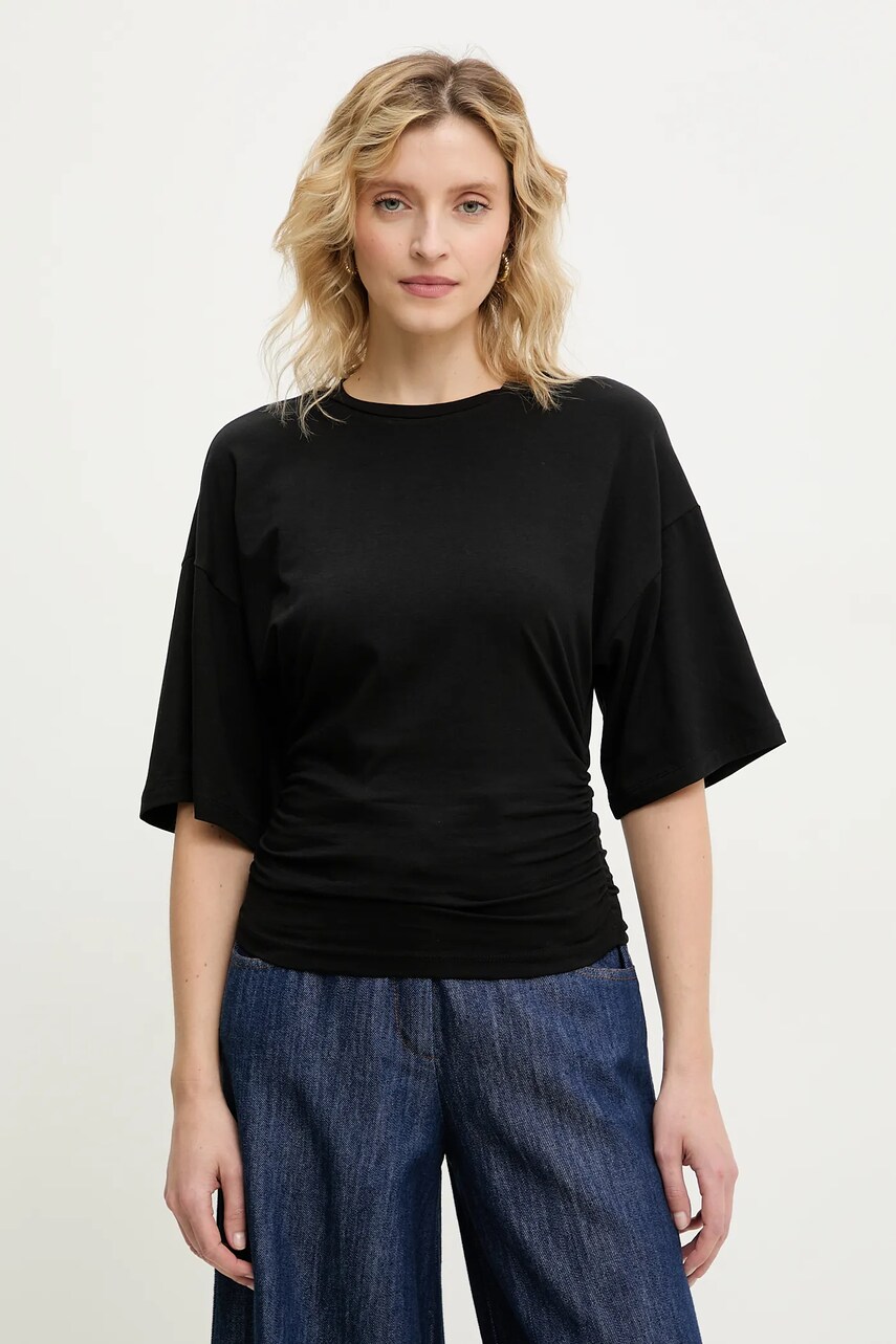 Answear Lab tricou femei, culoarea negru