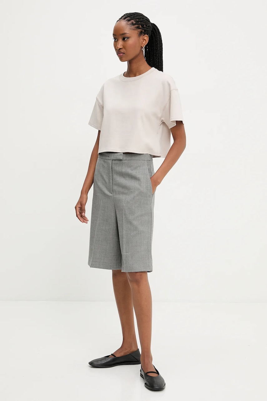 Футболка Answear.LAB женский цвет бежевый Футболка Answear.LAB женский цвет бежевый