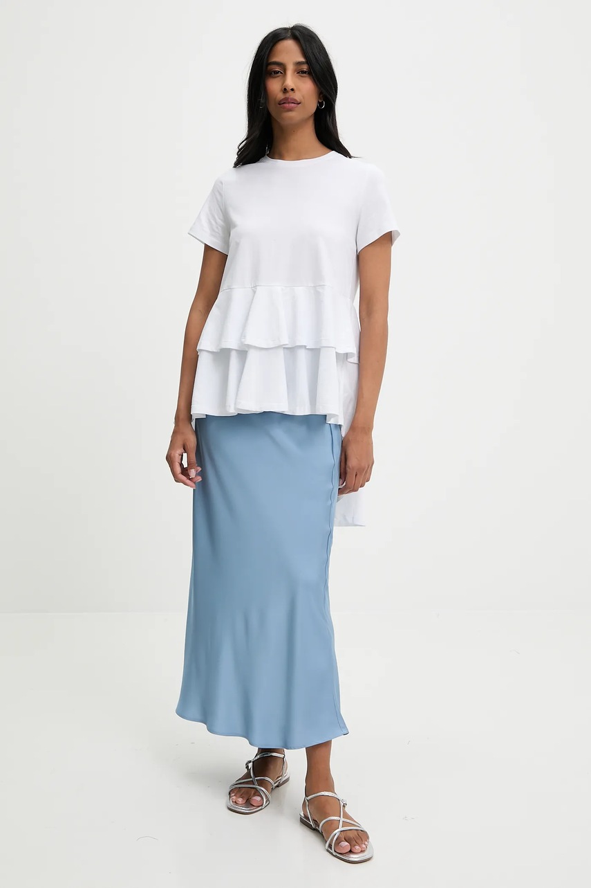 Футболка Answear.LAB цвет белый