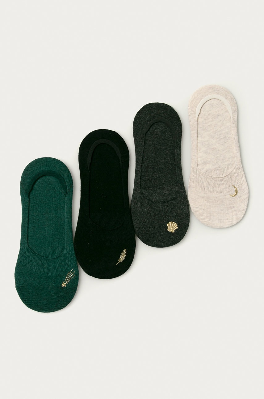 

Answear Lab - Короткие носки (4-PACK, Барвистий