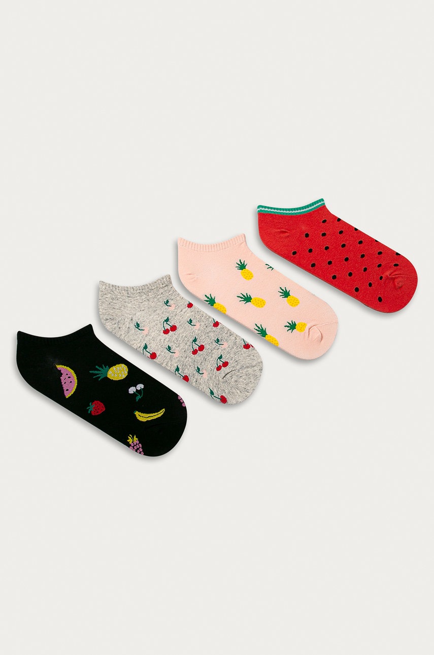

Answear Lab - Короткие носки (4-PACK, Барвистий