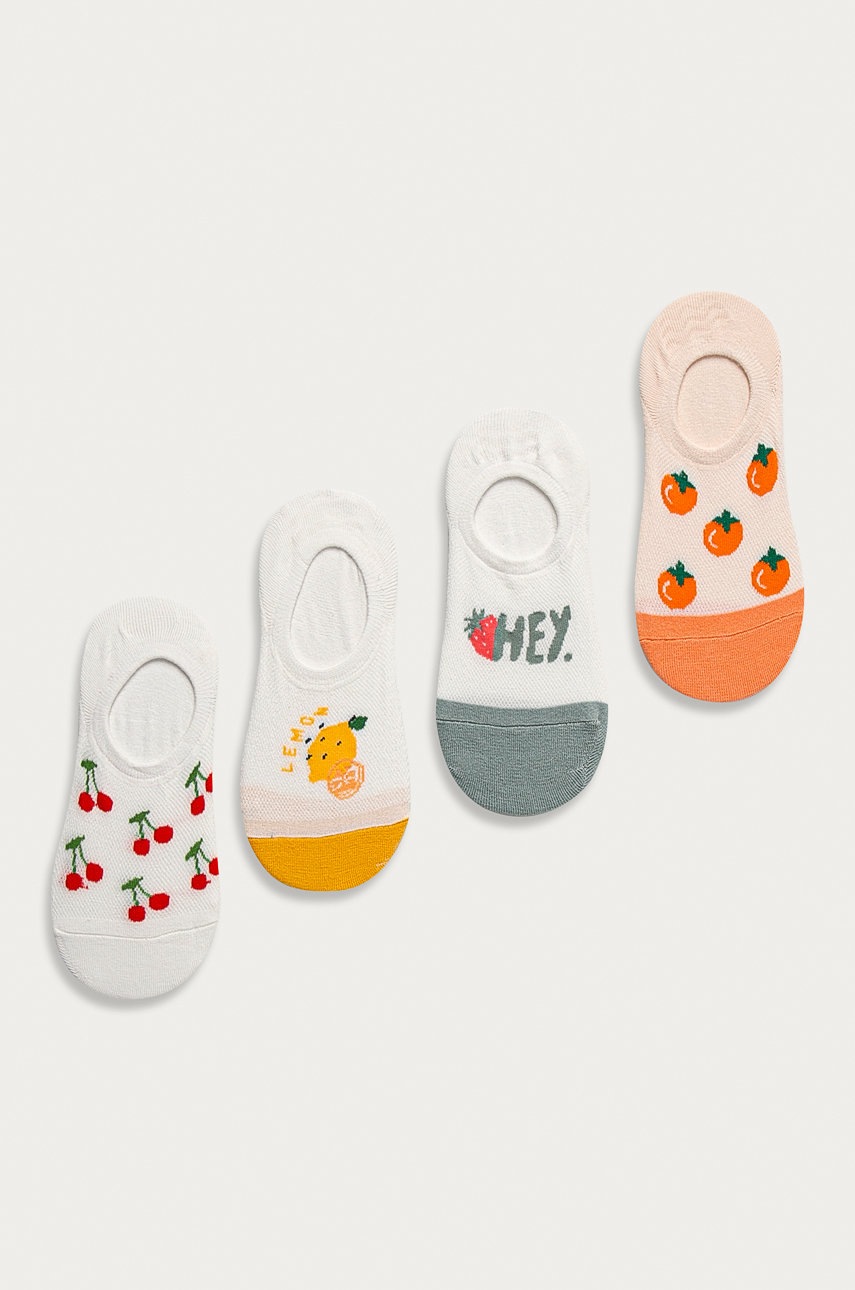 

Answear Lab - Короткие носки (4-pack, Барвистий