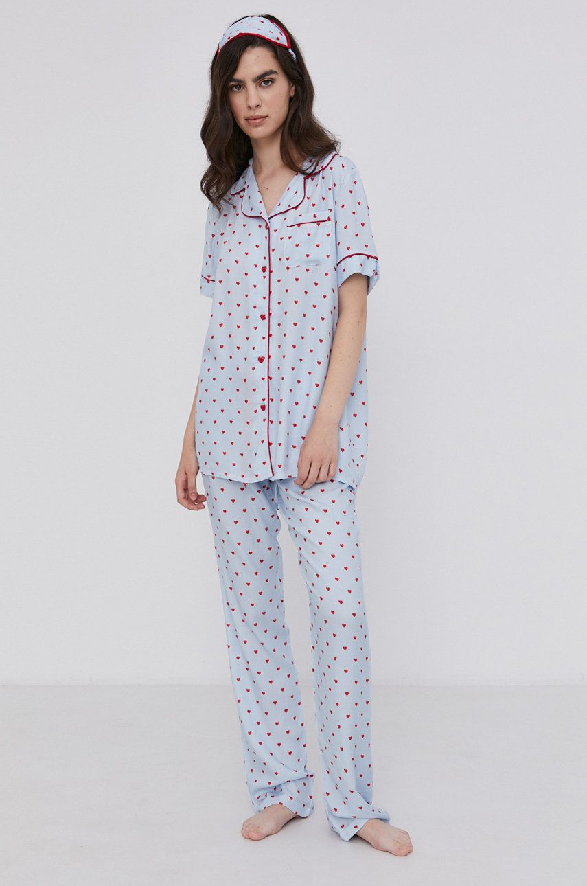 Answear Lab Pijamale cu banda de ochi femei Answear Lab imagine noua lenjerie-femei.ro