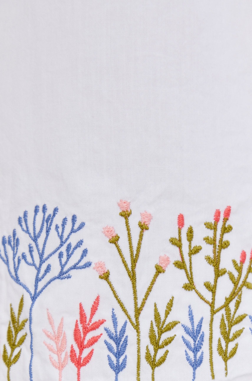 

Рубашка Answear Lab женская цвет белый regular классический воротник