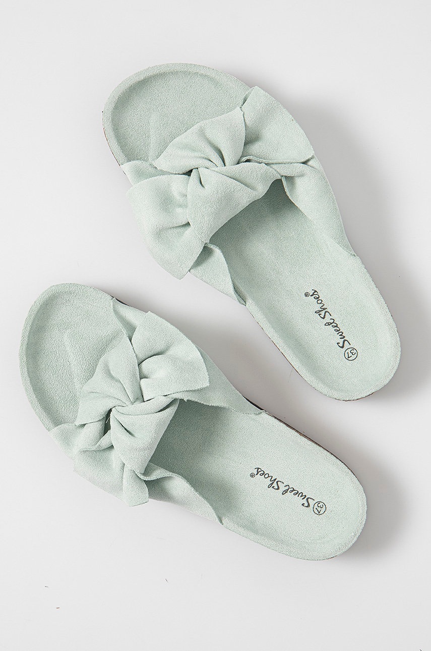 

Шльопанці Answear Lab Sweet Shoes жіночі колір зелений