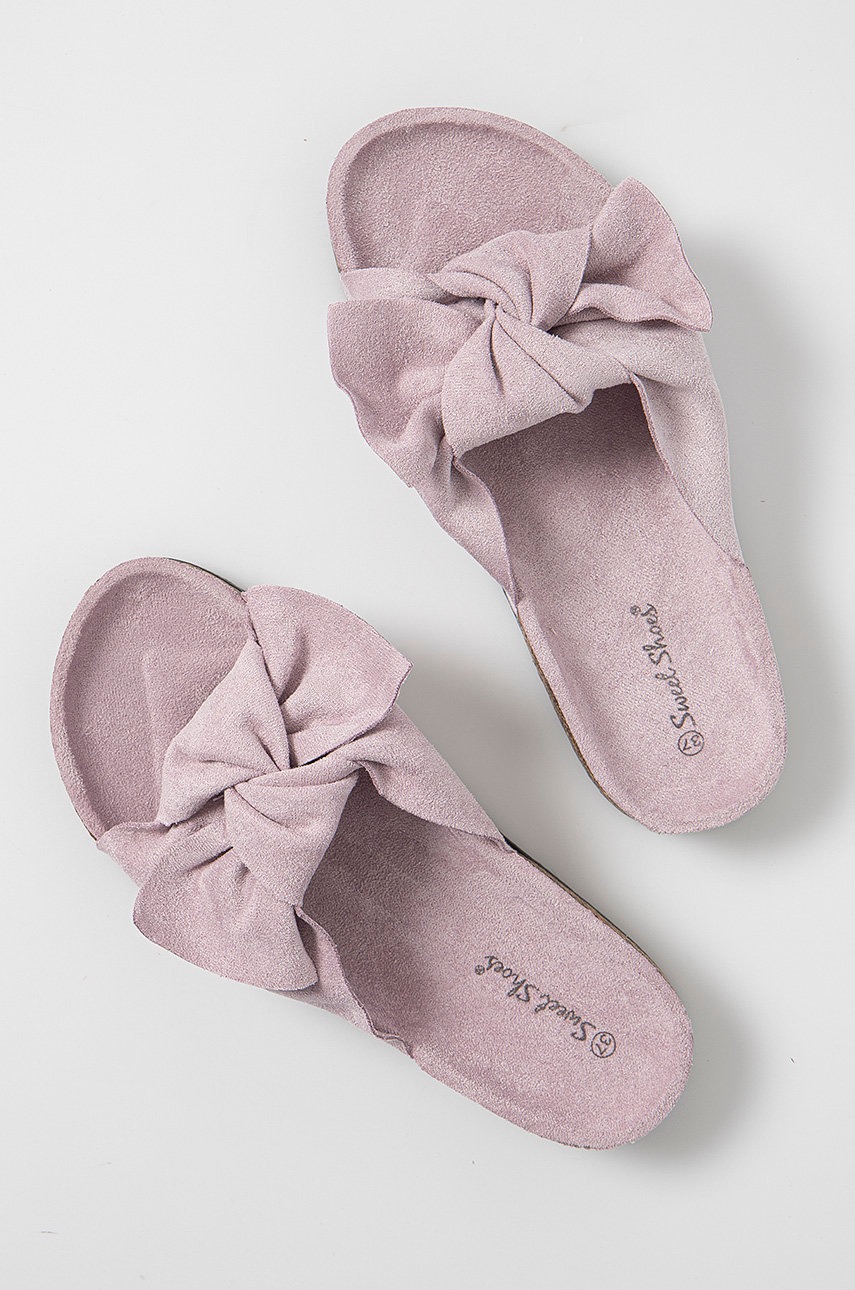 

Шлепанцы Answear Lab Sweet Shoes женские цвет розовый