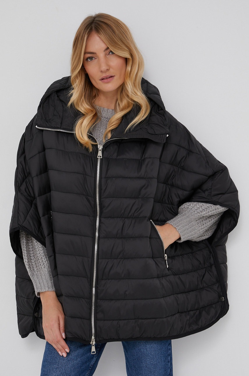

Куртка Answear Lab жіноча колір чорний перехідна oversize