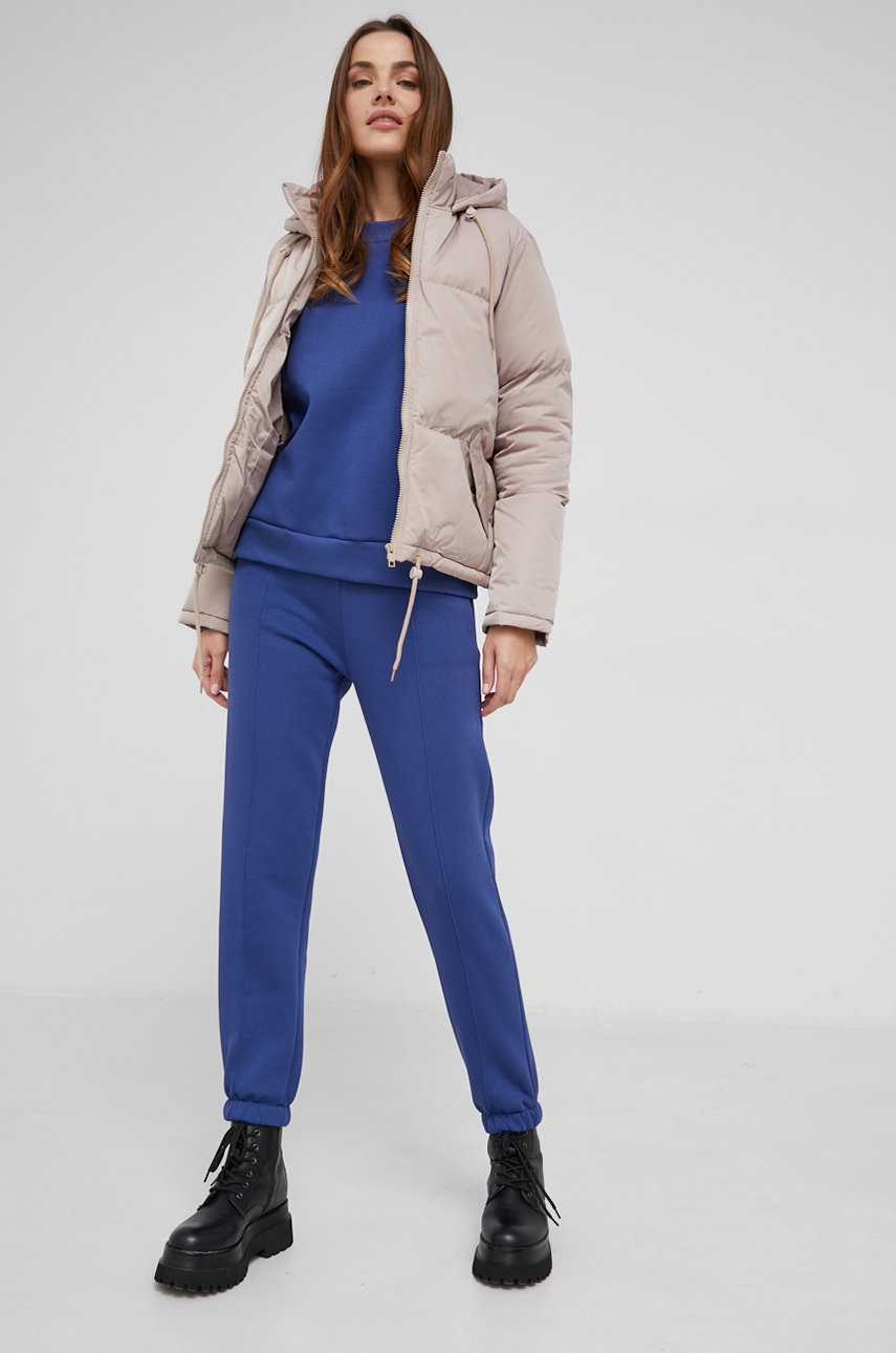 

Куртка Answear Lab жіноча колір жовтий зимова oversize
