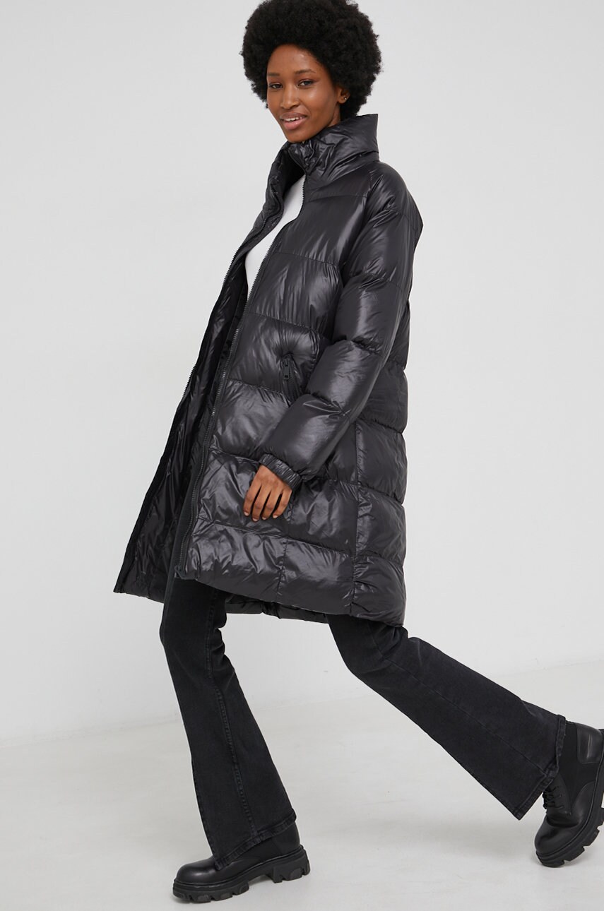 

Куртка Answear Lab жіноча колір чорний зимова oversize