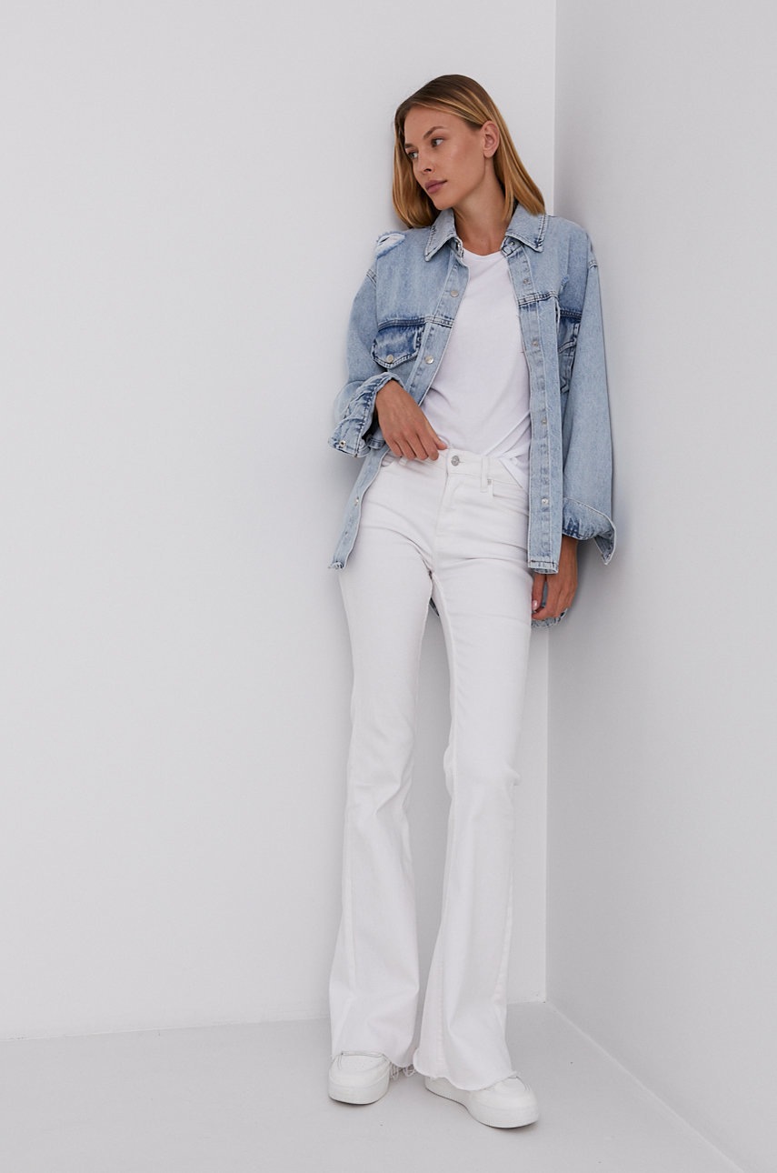 

Джинсова куртка Answear Lab жіноча перехідна oversize