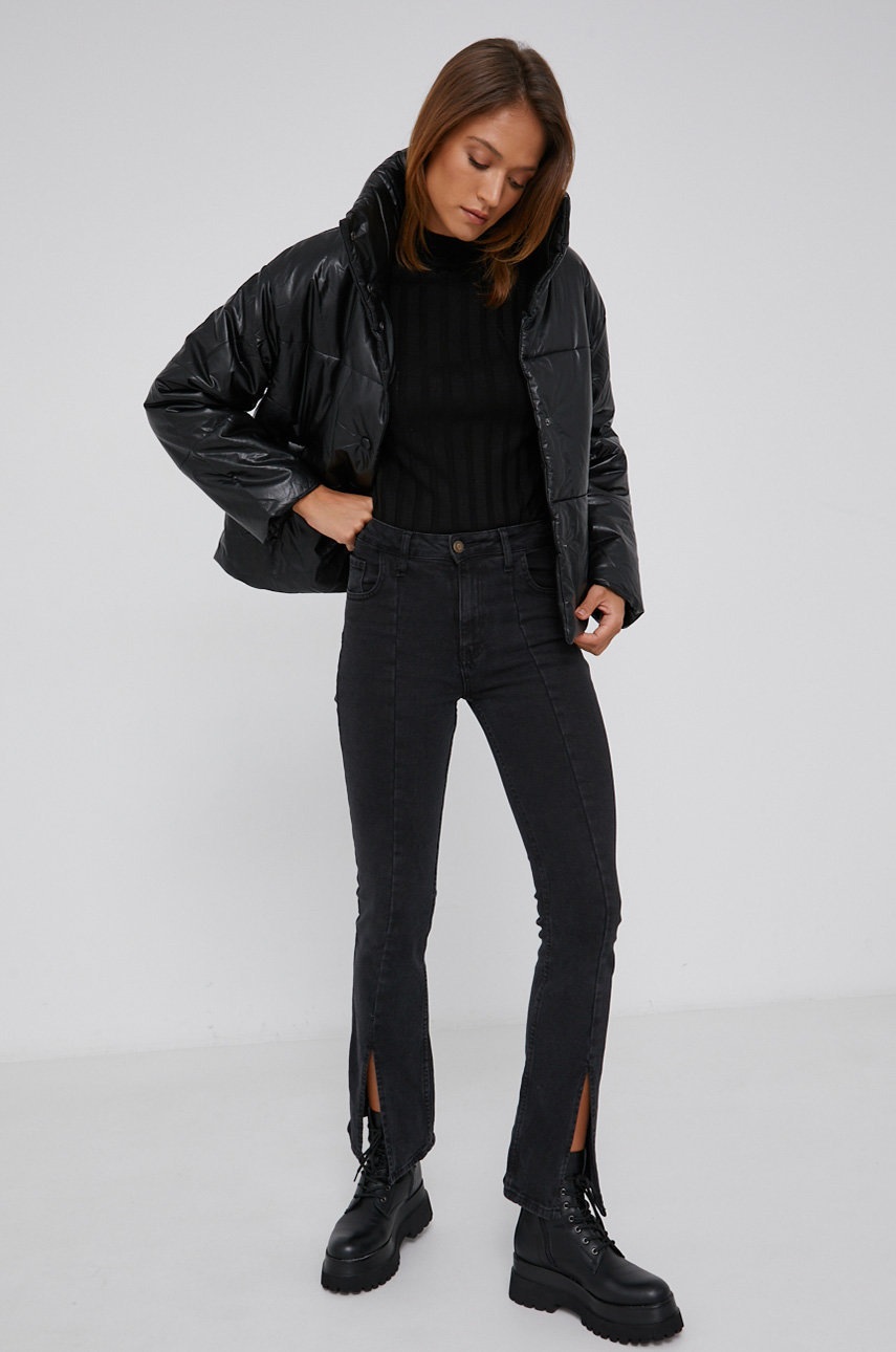 

Куртка Answear Lab женская цвет чёрный зимняя oversize