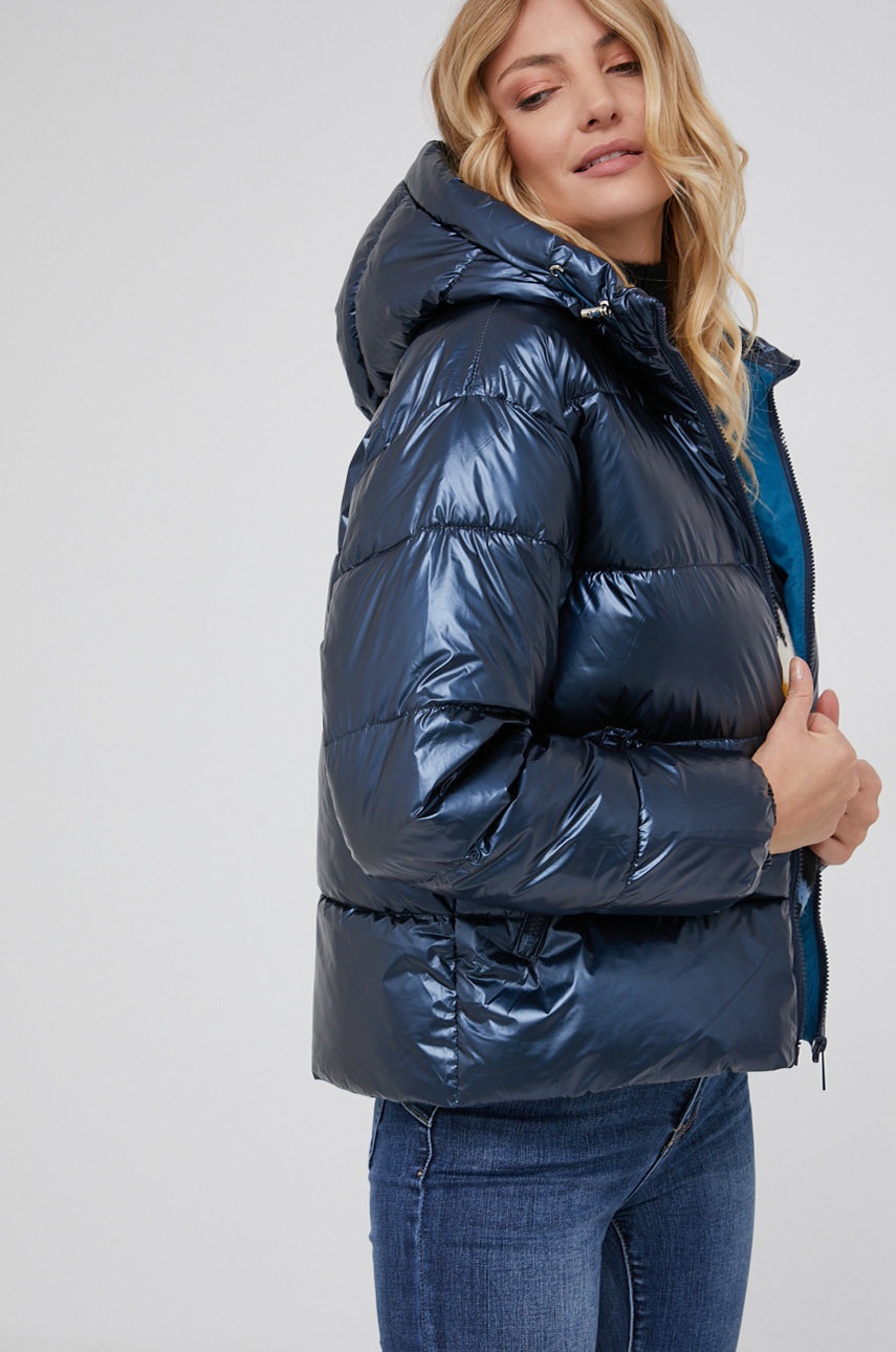 

Куртка Answear Lab женская цвет синий зимняя oversize