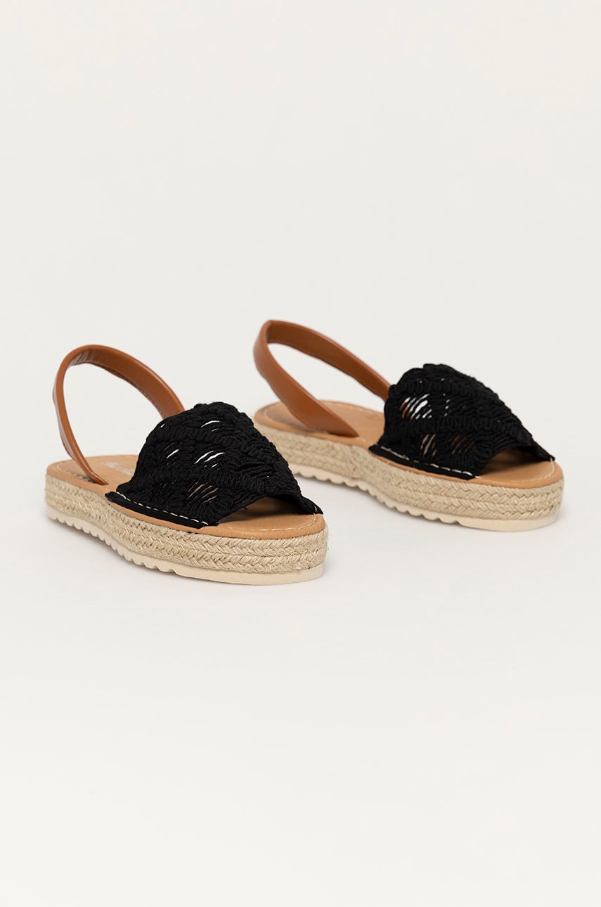 

Сандалии Answear Lab Best Shoes женские цвет чёрный на платформе
