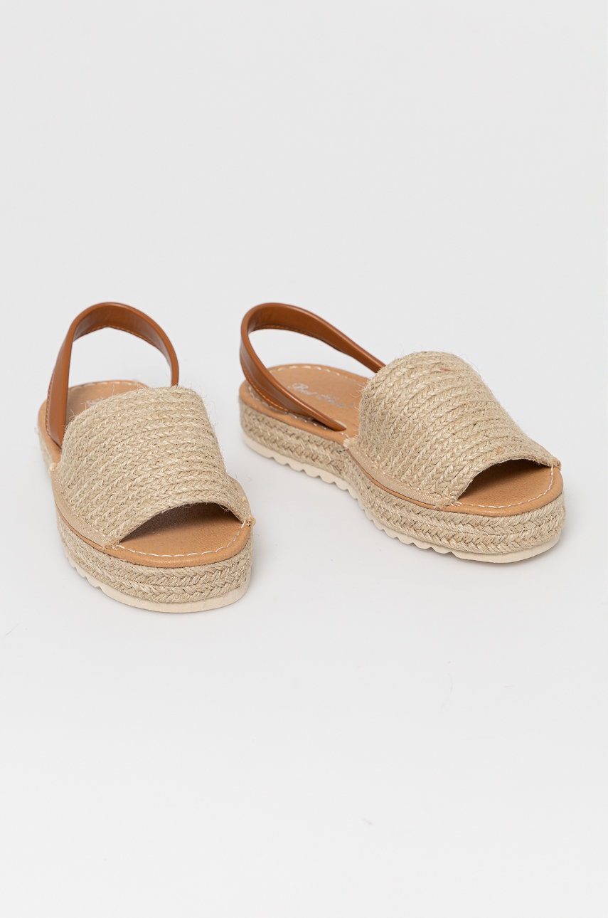 

Сандалии Answear Lab Best Shoes женские цвет бежевый на платформе