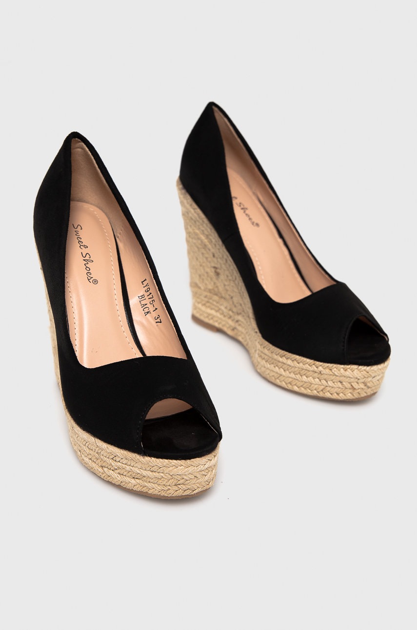 

Эспадрильи Answear Lab Sweet Shoes цвет чёрный на платформе